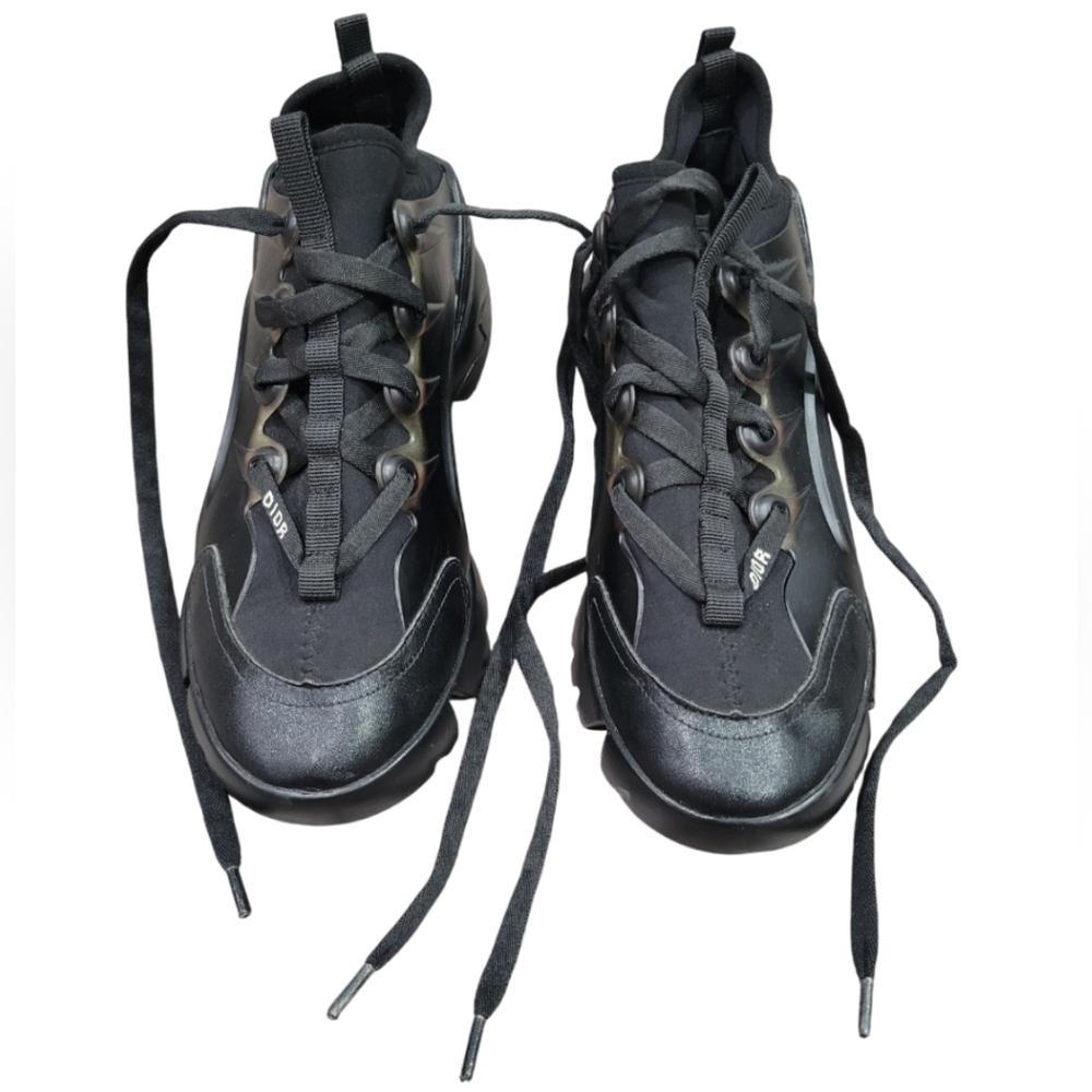 Dior Women's Black Sneakers - Size 7